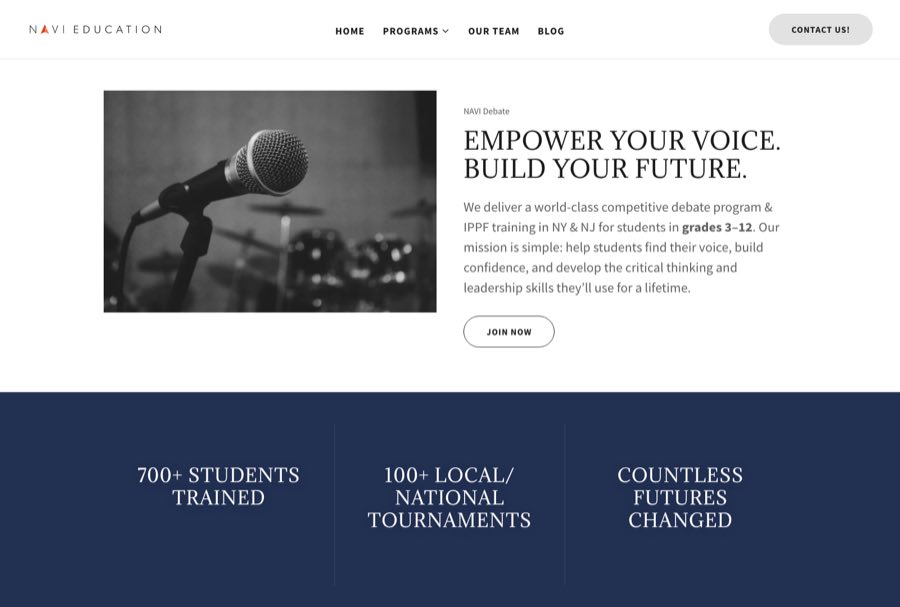 NAVI Education &mdash; Empower Your Voice. Build Your Future.